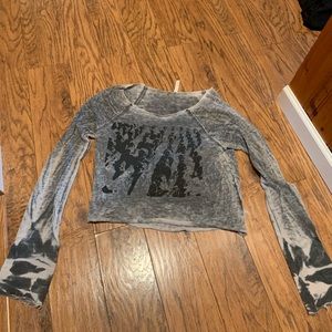 Long Sleeve Crop Top